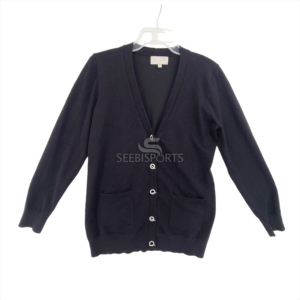 Blue White School College <b>Cardigan</b> <b>Sweater</b> Cotton <b>Cardigan</b> <b>Sweater</b> Cotton Fabric Outerwear Comfortable Daily Wear Clothing - Product Image 5