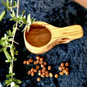 Tazas de madera de jujube maciza personalizadas, hechas a mano, anti-quemaduras, para leche, café, té, cerveza y tazas de té de burbujas, ecológicas y hechas a mano. - Product Image 2