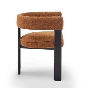 Modern Solid Wood <b>Dining</b> <b>Chair</b> Upholstered <b>Seat</b> and Back Soft <b>Cushion</b> Side <b>Chair</b> for Home Restaurant <b>Dining</b> Room - Product Image 2