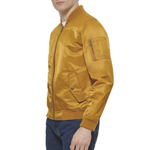 High Quality Durable Canvas Bomber <b>Jacket</b> Casual Nylon Fashionable Comfortable College <b>Baseball</b> <b>Men</b> Online Sale - Product Image 3