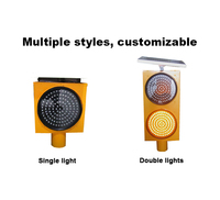 Lampu Kedip LED Kuning Surya SYFL-S/D |   Berdiri di Lantai |   240 Jam Waktu Operasi |   Visibilitas 1000m |   IP66 |   Baterai Timbal-Asam/Litium |