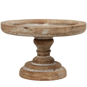 Soporte para Pasteles de Madera Maciza Hecho a Mano, Ecológico, de Diseño Moderno con Grabado Floral para Herramientas de Panadería y Pastelería - Product Image 6