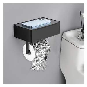 ชุดห้องน้ำสีทองพรีเมียม, ที่วางโถสุขภัณฑ์กันสนิม, ชั้นวางของในห้องน้ำกันน้ำ, ที่วางโถสุขภัณฑ์ประหยัดพื้นที่ - Product Image 6