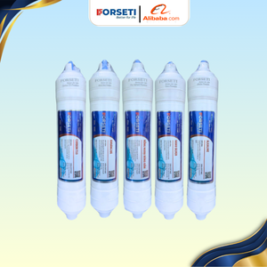 ชุดกรองน้ำ RO สำหรับใช้ในบ้าน รุ่น FST-5678 ยี่ห้อ Forseti ขายส่ง พร้อมไส้กรองโพลีโพรพิลีนและคาร์บอนบล็อก 4 ชิ้น ใช้งานง่าย ขนาด 0.5-5 ไมครอน - Product Image 1