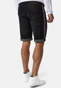 Nouveau style streetwear, jeans décontractés personnalisés pour hommes, shorts en denim tendance, coupe droite, respirants, imperméables, séchage rapide, prix de gros - Product Image 4