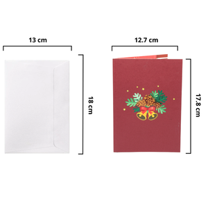 Wholesale <b>Paper</b> Art Viet 3D Christmas Pop-up Greeting Card Handmade Custom Envelopes Festive Events Souvenir <b>Paper</b> Offset - Product Image 2