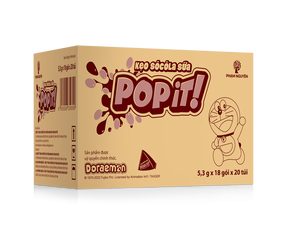 Venta al por mayor de dulces POPIT de chocolate con leche, surtido de caramelos duros multicolor para niños, envasado en bolsas de snack, directo de fábrica. - Product Image 3
