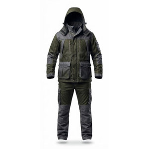 Combinaison et pantalon imperméables, respirants et coupe-vent pour homme adulte, pour la chasse d'hiver, la randonnée et le camping en plein air - Product Image 2