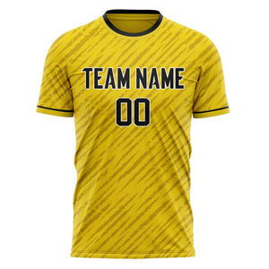 Camiseta de Fútbol de Manga Corta para Hombre, Transpirable, de Secado Rápido, con Logotipo y Nombre - Product Image 1