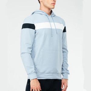 Vente en gros de sweat-shirts décontractés pour hommes, logo personnalisé, poche kangourou, coupe classique, pull-over pour hommes, style urbain, décontracté, pour tous les jours - Product Image 3