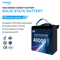 Batterie lithium-ion NMC semi-solide haute capacité XINGTO 18S 40000mah 400Wh/kg pour drone agricole professionnel UAV