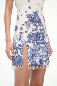 Vestido de Noche Romántico con Cuentas Hechas a Mano para Fiestas, Material Transpirable de Satén y Lino - Product Image 2