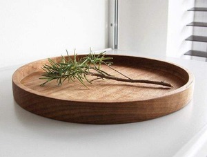 Wooden <b>Serving</b> <b>Dish</b> <b>Set</b> Natural Kitchen Plates Eco Friendly Restaurant Hotel Home Dining Tableware Durable Handmade Style - Product Image 1