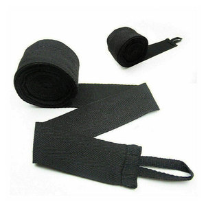 Vendas para manos duraderas de tela elástica de algodón, soporte para muñeca para entrenamiento de boxeo, equipo de protección deportiva para fitness y gimnasio - Product Image 5
