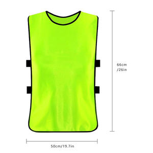 Chalecos de fútbol para hombre de gran venta, con logo personalizado, chaleco de entrenamiento, precio con cantidad mínima de pedido baja, chalecos de fútbol a bajo precio - Product Image 5