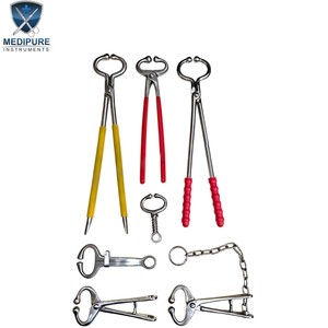 <b>Top</b> Selling Bull Holder with Chain Stainless Steel Spring <b>Loaded</b> Livestock Control Veterinary Instruments - Product Image 4