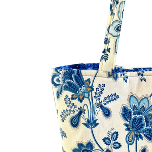 Sac fourre-tout XL de style bohème imprimé sur mesure sac de messager en toile de coton unisexe de qualité supérieure à longue poignée sac élégant de grande capacité - Product Image 5