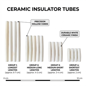 ลูกปัดกระดูกควายสีขาวพรีเมียม งานฝีมือชนเผ่า สำหรับทำเครื่องประดับ สร้อยคอกระดูกแบบดั้งเดิม - Product Image 6