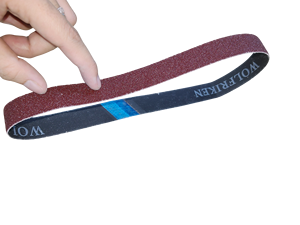 Banda de lijado de óxido de aluminio directa de fábrica, banda de pulido para acabado de metal y madera, proveedor mayorista OEM ODM - Product Image 2