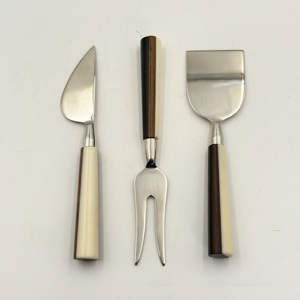 Juego de Cubiertos de Acero Inoxidable de Lujo con Mango de Resina, Aptos para Lavavajillas, Ideales para Decoración de Mesa Moderna para Fiestas - Product Image 4