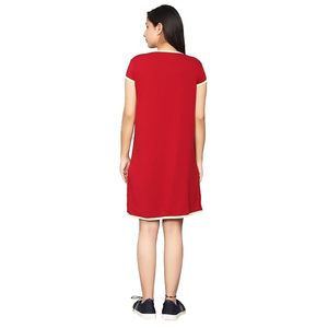 Tunique d'allaitement unie pour femmes enceintes, T-shirt de nuit pour femmes, haut d'allaitement - Product Image 2