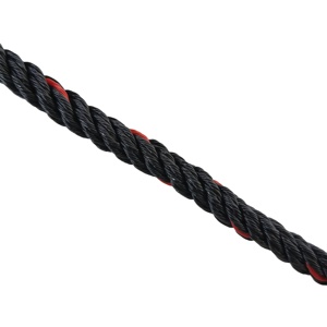 Malasia mejores ventas al por mayor de alta calidad 12,0 MM 220 metros negro + rojo PE Twist alta tenacidad cuerda de barco de pesca - Product Image 4