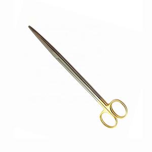 Tijeras Metzenbaum, Doradas, Rectas/Curvas, para Corte de Tejidos Delicados, Punta Roma, MSC-H-1063, Clase I - Product Image 2