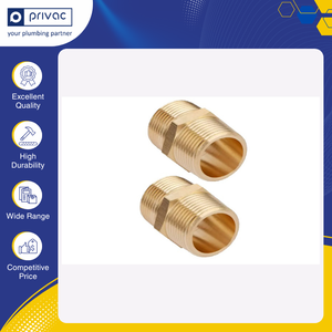 Fabricant leader fournissant des adaptateurs de tuyaux NPT mâles de qualité supérieure 3/4" x 3/4", raccords de tuyaux en laiton, embouts hexagonaux à bas prix - Product Image 4