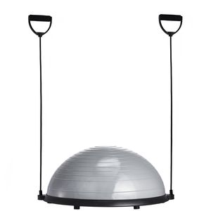 Palla da Yoga da 23 Pollici con Capacità di 660 libbre, Mezza Palla per Allenamento ed Equilibrio con Bande di Resistenza - Product Image 4