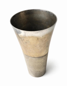 Handmade <b>Extra</b> <b>Large</b> Modern Moorish Trumpet <b>Floor</b> <b>Vase</b> Raw Silver Finish Home Decoration and Wedding Aluminium Material <b>Vase</b> - Product Image 1