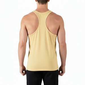 <b>Mens</b> Wholesale Gym Fitness Tank <b>Top</b> Breathable Activewear <b>Muscle</b> Shirt Custom Logo OEM ODM Workout Apparel - Product Image 4