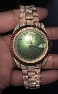 Best Selling Exclusive Moissanite Diamond Watch High End Jewelry <b>Wristwatch</b> for Luxury Buyers Available At Best Price - Product Image 6