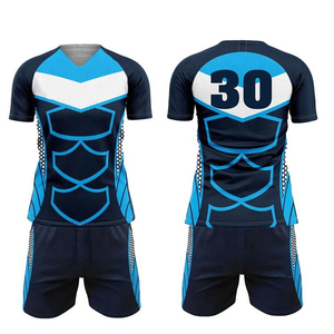 Conjunto de Camiseta de Fútbol Sublimada para Hombre Endeavour, Estampado de Bandera Personalizado, Uniforme de Manga Corta Ajustado que Absorbe la Humedad, para Adultos, Todas las Temporadas - Product Image 2