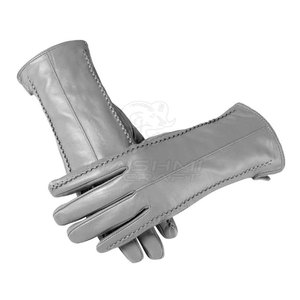 Guantes de cuero de invierno a la moda, forro interior suave, resistentes al viento, agarre cómodo para conducir, deportes al aire libre y uso diario - Product Image 2
