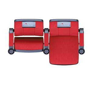 Silla de Cine Diseñada para Instalación Fija con Diseño que Ahorra Espacio y Rendimiento de Asiento Uniforme - Product Image 2