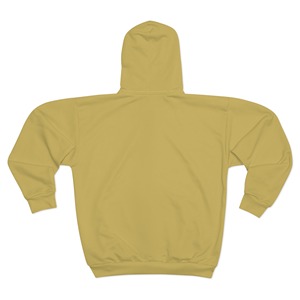เสื้อฮู้ดซิปสีเหลืองแบบยูนิเซ็กซ์ ทรงปกติ ใส่สบาย ผ้าฟลีซคอตตอน 100% - Product Image 5