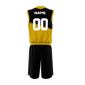 Conjunto de Camiseta de Baloncesto Personalizada Unisex para Adultos, Sin Mangas, con Tirantes Ajustables, Cuello Redondo, Transpirable, de Secado Rápido, 100% Poliéster, Tejido de Malla - Product Image 6