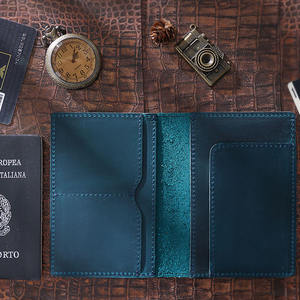 Travel Women Men PU Leather Passport Covers <b>Holder</b> Organizer Case Leather Passport <b>Wallet</b> for Travel Use - Product Image 5