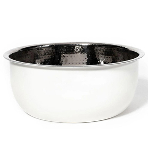 Bol de pédicure doré martelé personnalisable, le plus vendu, de luxe, de forme ronde, poli brillant - Product Image 5