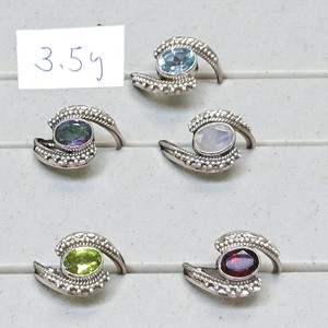 925 Sterling Silver <b>Unique</b> Boho Design Handmade <b>Ring</b> Fine Jewelry Bulk Wholesale Multi Gemstone Silver Wedding <b>Engagement</b> <b>Rings</b> - Product Image 1