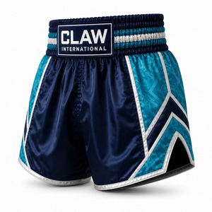 Shorts de MMA et de kick-boxing unisexe en polyester et élasthanne, extensibles, respirants et confortables, personnalisables, vente en gros - Product Image 4