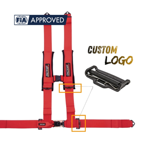 Échantillon disponible : Composants de harnais de ceinture de sécurité de course en acier de 3 pouces, certifiés FIA 8853 2016, avec logo personnalisé, OEM ODM, directement de l'usine. - Product Image 1
