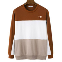 Sweat-shirts décontractés pour hommes, style streetwear, manches longues, durables, légers, superposés, 100% coton, vêtements de sport