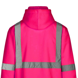 Sweat à capuche homme de qualité supérieure à prix abordable, haute visibilité, réfléchissant, pour la sécurité, pull-over, vente en gros, couleur unie personnalisable pour le travail - Product Image 5