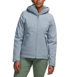 IRSA SPORTS Custom <b>Women's</b> Winter <b>Lightweight</b> Canvas Front Finished Waterproof <b>Bomber</b> <b>Jacket</b> Windproof Flight Style Ribbed Cuffs - Product Image 1