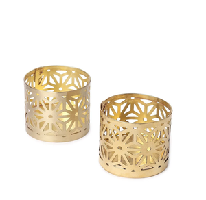Support/bougeoir à bougie en laiton écologique personnalisé, accessoires de décoration multifonctionnels, bougeoir en laiton en forme de coupe - Product Image 4