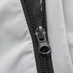 เสื้อแจ็คเก็ตกันลมสำหรับผู้ชายคุณภาพดีที่สุด บริการ OEM กันน้ำ เป็นมิตรกับสิ่งแวดล้อม ผลิตจากผ้าไนลอนแคนวาส ดีไซน์โดดเด่น - Product Image 4