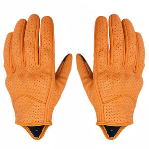 Guantes de Motocicleta Profesionales de Protección al por Mayor, con Pantalla Táctil, Logotipo Personalizado, de Cuero, para Carreras de Motos y Deportes de Motor - Product Image 2