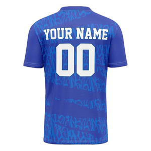 Camiseta Deportiva de Verano Personalizada con Sublimación, Transpirable, Antibacteriana, de Secado Rápido, que Absorbe la Humedad, para Entrenador de Fútbol, Manga Corta, Unisex - Product Image 2