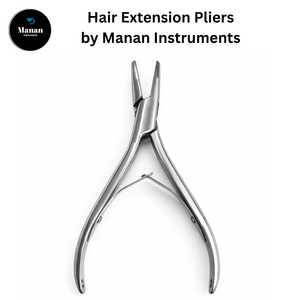 Pinzas de Alta Calidad de Acero Inoxidable para Remover Extensiones de Cabello, Herramienta de Anillo Micro con Punta Puntiaguda, MANAN INSTRUMENTS MI-HEP-823 - Product Image 6